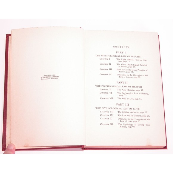 The Way That Wins: Principles of Pragmatic Psych, Biarne Castberg 1928 Rare HTF - Picture 10 of 11